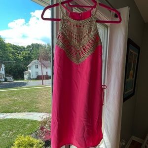 NWT Lily Pulitzer Pink Tropics Pearl Romper